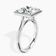 Platinum Harriet Halo 2mm Lab Diamond Ring standing product image one
