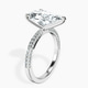 18kt White Gold Grace Micro pavé Eternity Lab Diamond Ring standing product image one