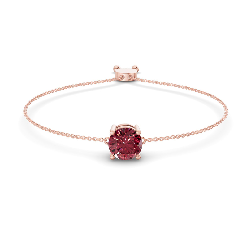 14kt Rose Gold Paula Round Fashion Bracelet (3/4 Ct. Tw.) front image