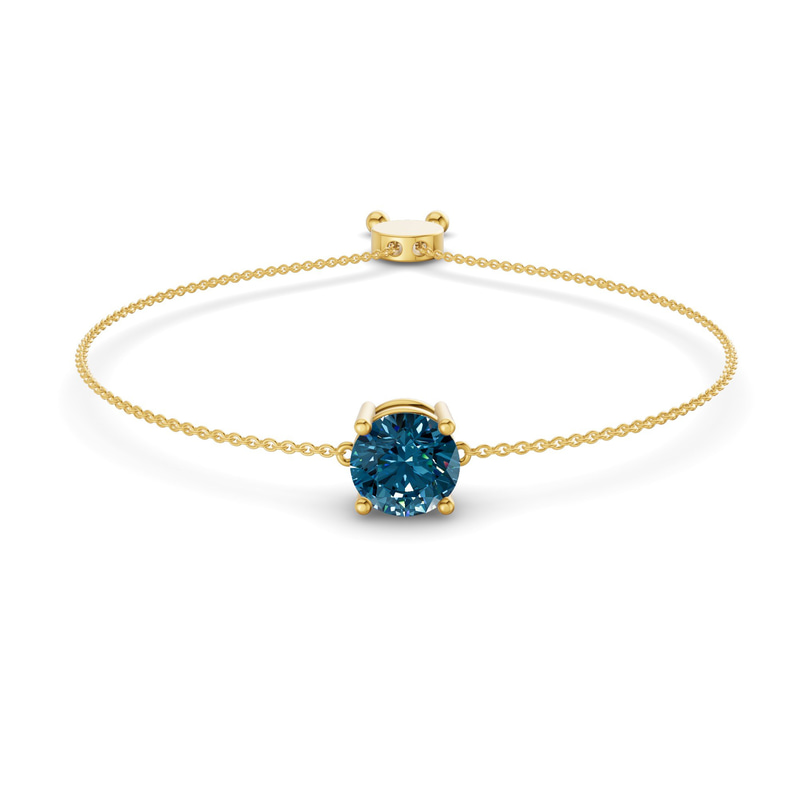 14kt Yellow Gold Paula Round Fashion Bracelet (3/4 Ct. Tw.) front image