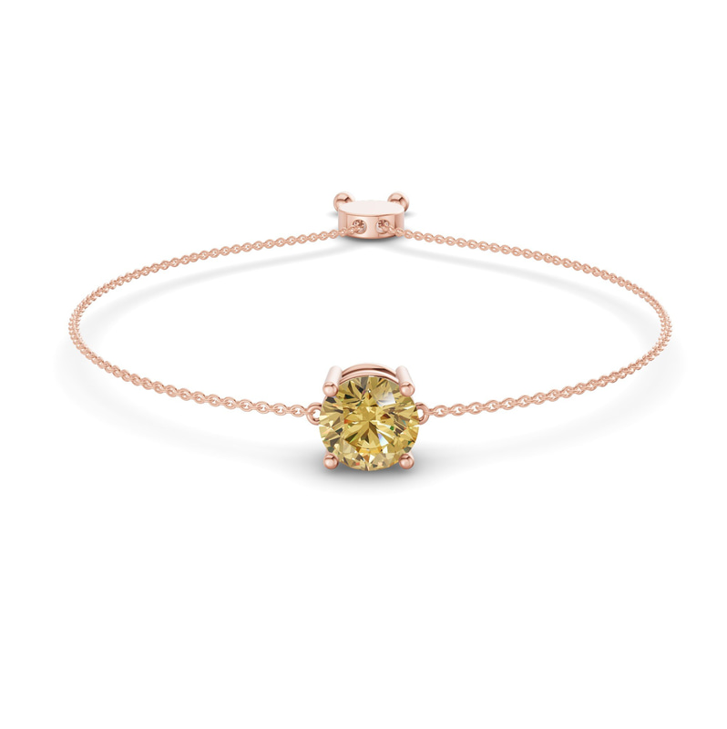 14kt Rose Gold Paula Round Fashion Bracelet (3/4 Ct. Tw.) front image