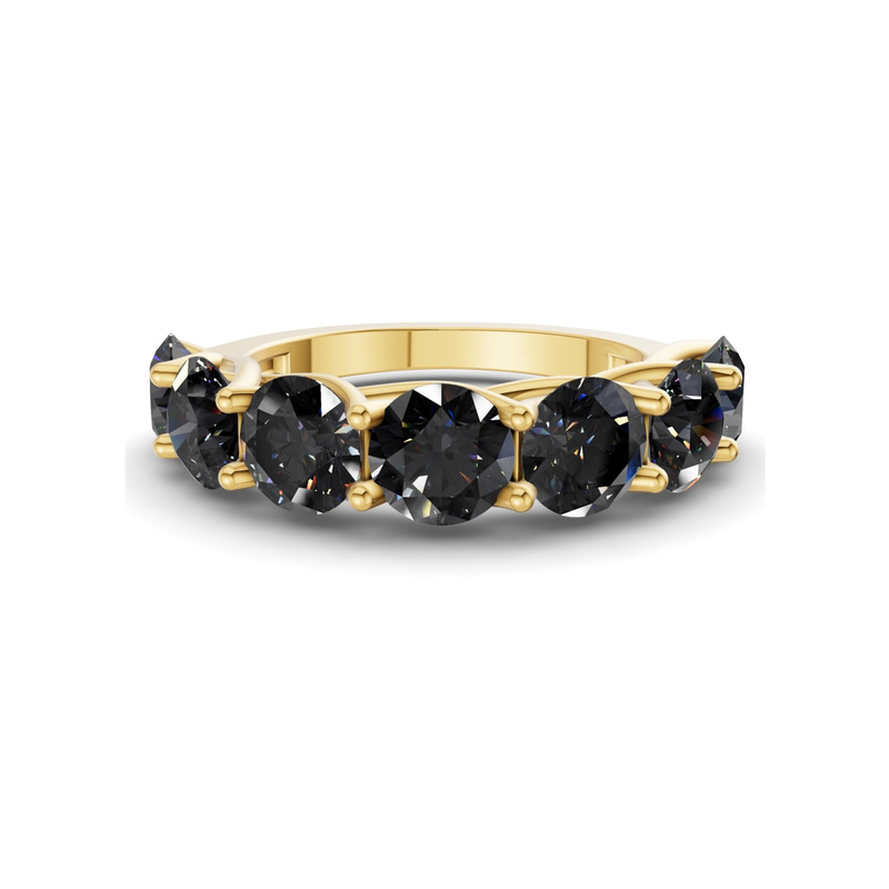 10kt Yellow Gold Valentina Round Lab Diamond Anniversary Band (1/2 Ct. Tw.) front image