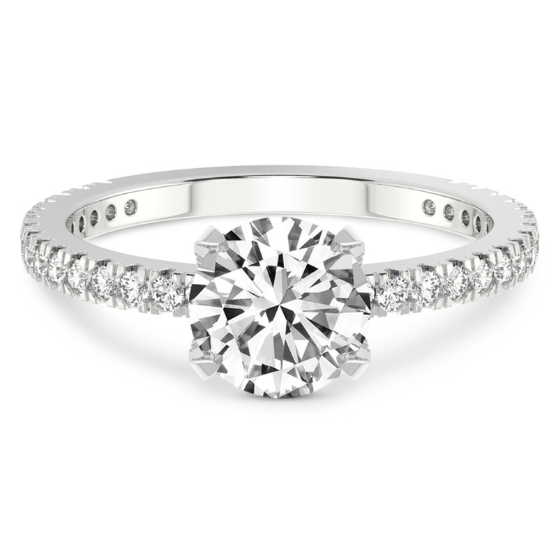 Kylie Eternity Lab Diamond Ring front view