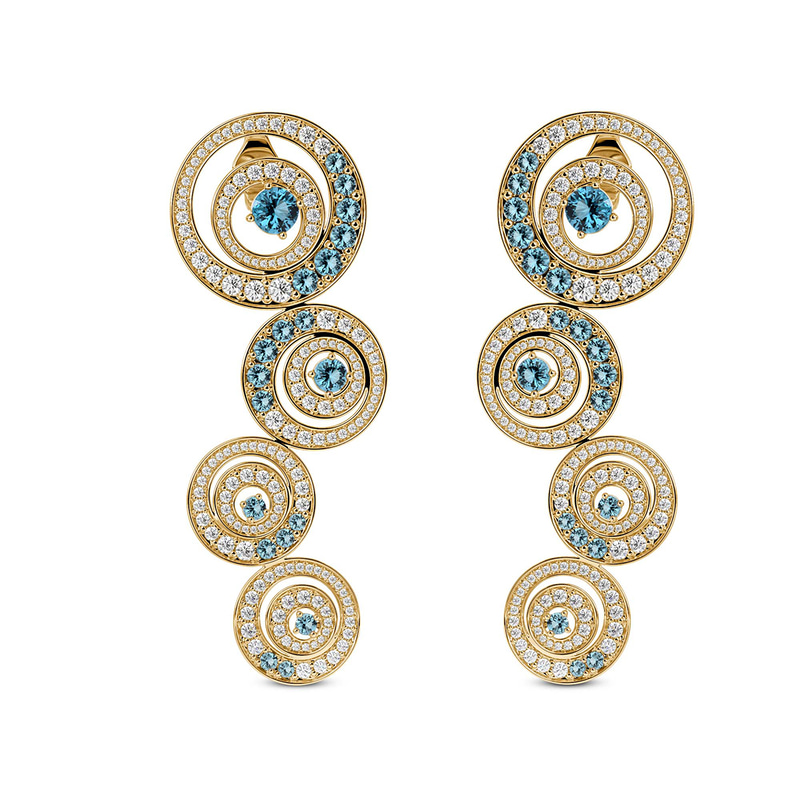 10kt Yellow Gold The Ripple Earrings (6 Ct. Tw.) front image
