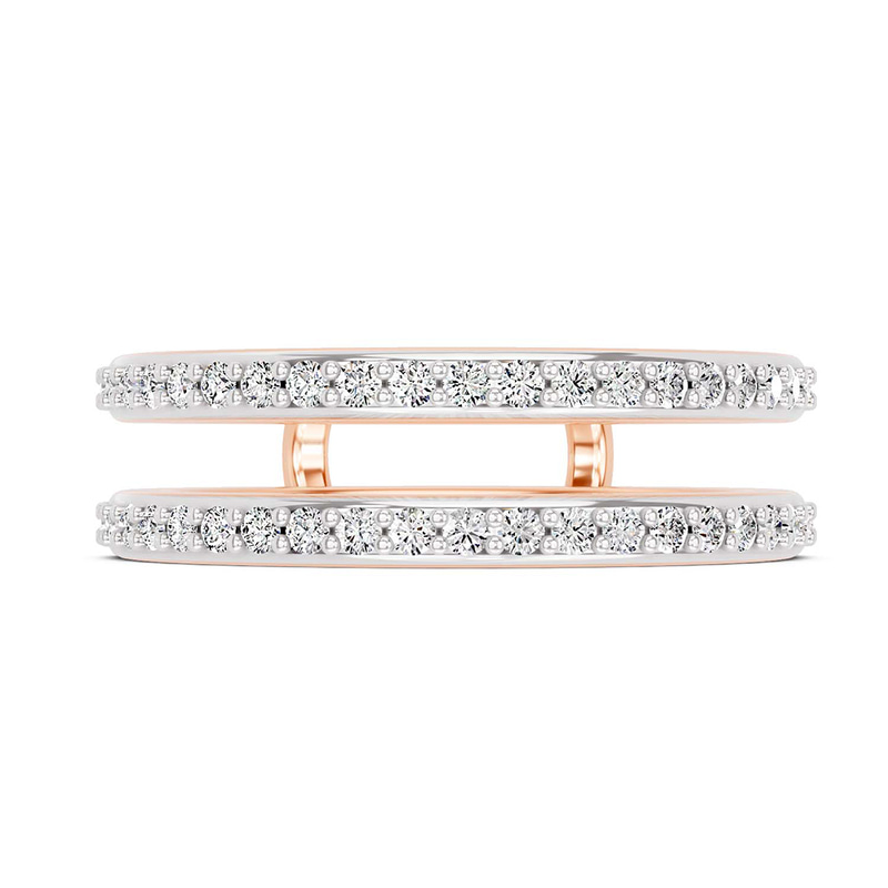 10kt Rose Gold Nexa Guard Ring (1/2 Ct. Tw.) front image