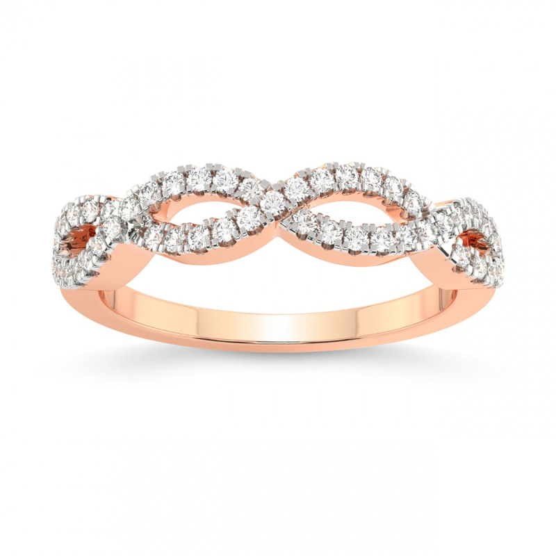 18kt Rose Gold Laine Wedding Band (1/4 Ct. Tw.) front image