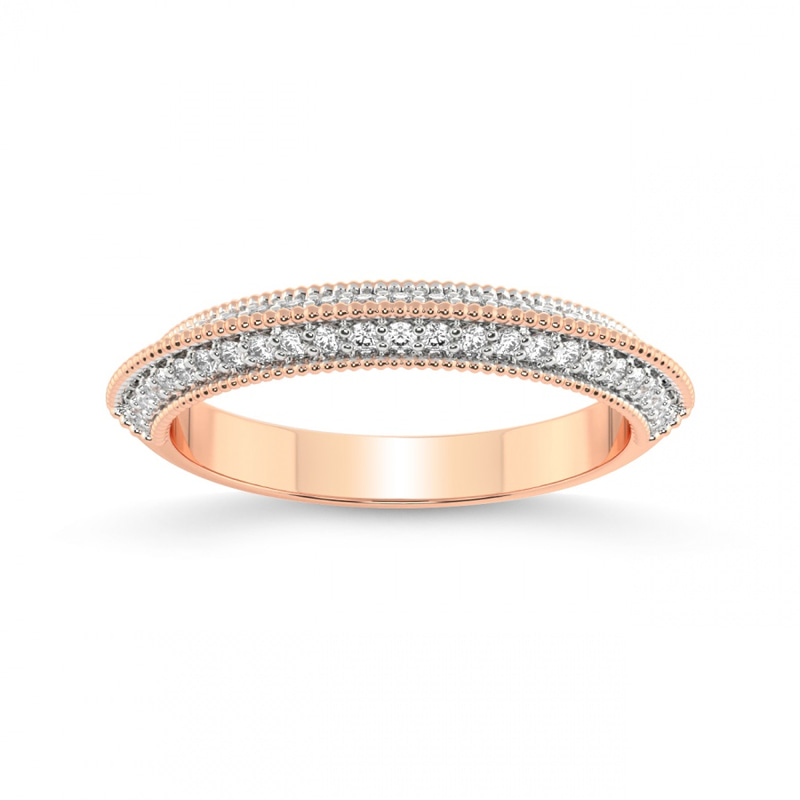 14kt Rose Gold Skye Wedding Band (1/5 Ct. Tw.) front image