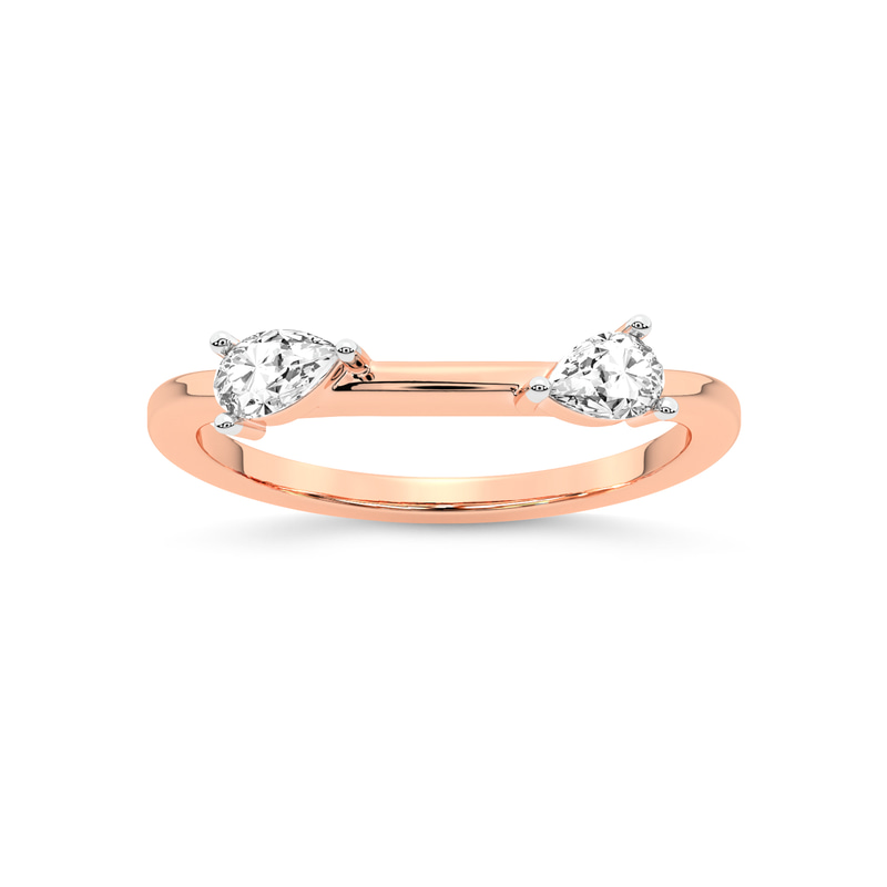 18kt Rose Gold Nera Wedding Band (3/8 Ct. Tw.) front image
