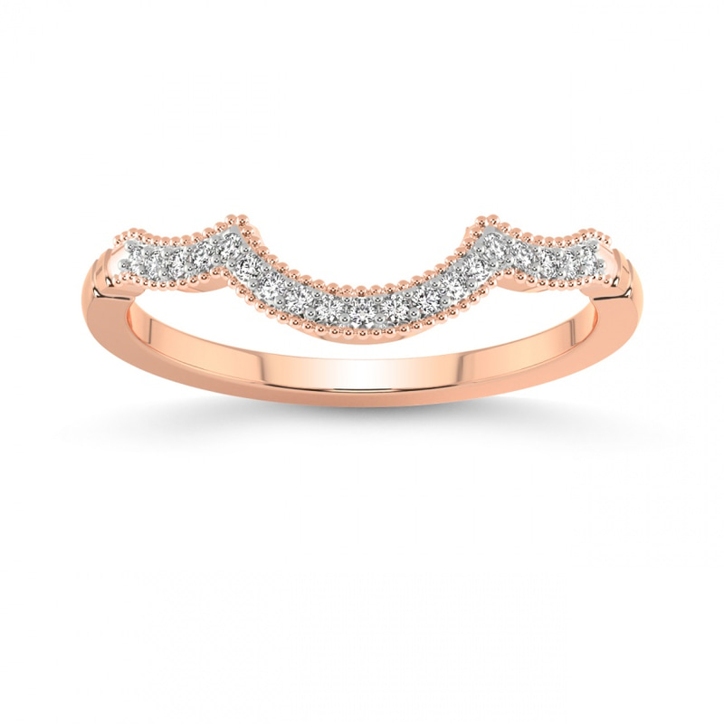 18kt Rose Gold Maren Wedding Band (1/10 Ct. Tw.) front image