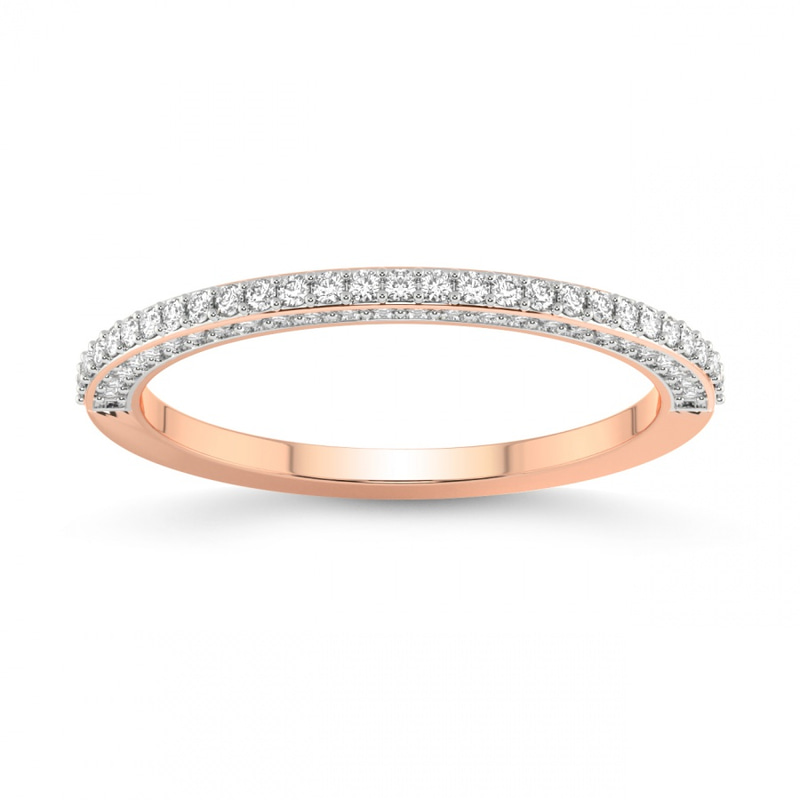 14kt Rose Gold Ana Wedding Band (3/8 Ct. Tw.) front image