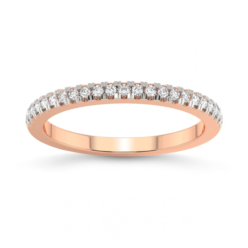 9ct Rose Gold Gala Wedding Band (1/4 Ct. Tw.) front image