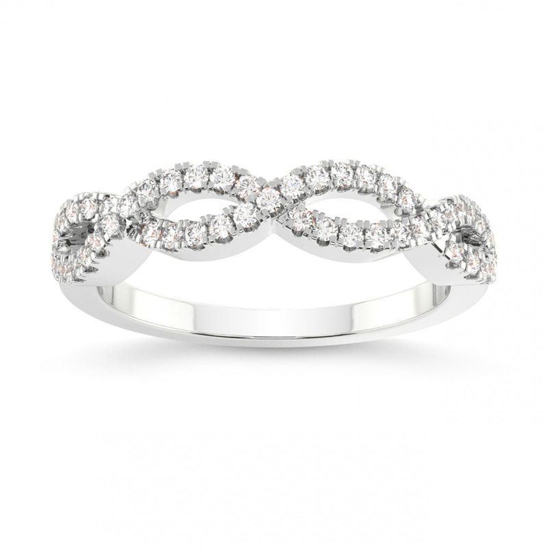 14kt White Gold Laine Wedding Band (1/4 Ct. Tw.) front image
