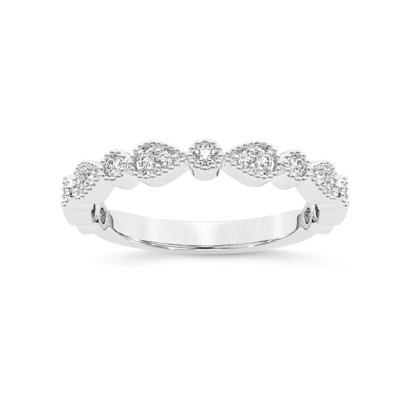 Platinum Zeta Wedding Band (1/6 Ct. Tw.) front image