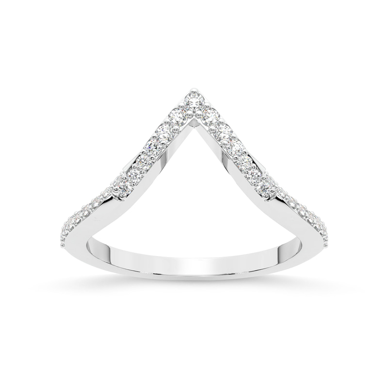 Platinum Dulce Wedding Band (1/4 Ct. Tw.) front image