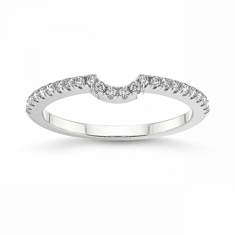 9ct White Gold Aya Wedding Band (1/3 Ct. Tw.) front image