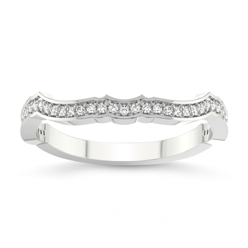 Platinum Audra Wedding Band (1/5 Ct. Tw.) front image