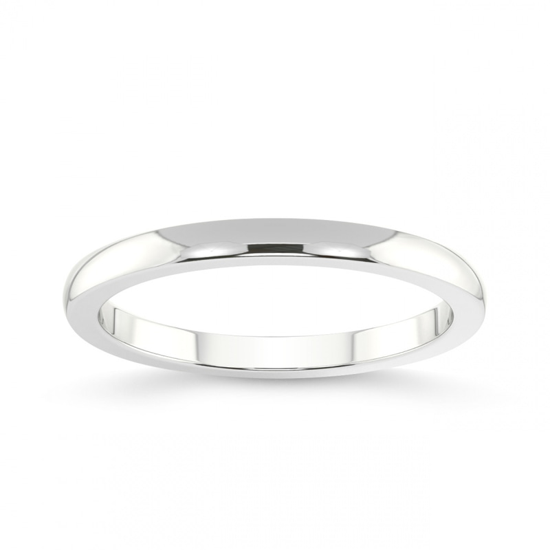 10kt White Gold Lia Classic Wedding Band front image
