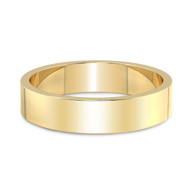 10ct Yellow Gold Beau Classic Men's Band front image
