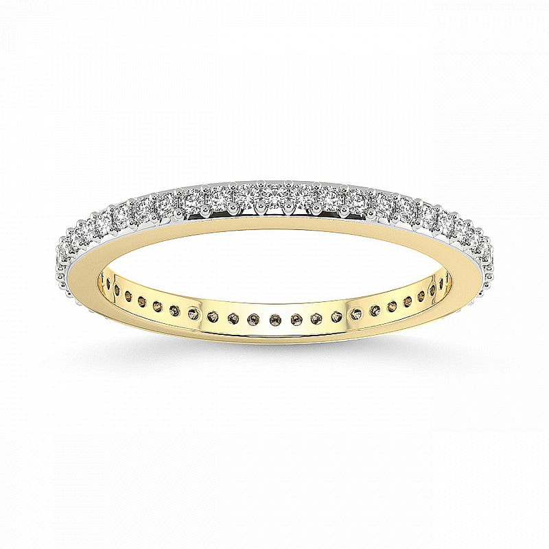 9ct Yellow Gold Nora Wedding Band (3/8 Ct. Tw.) front image