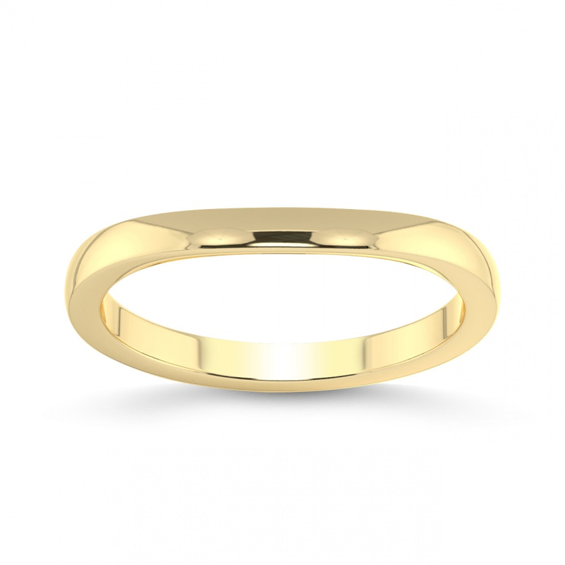 9ct Yellow Gold Cari Wedding Band front image