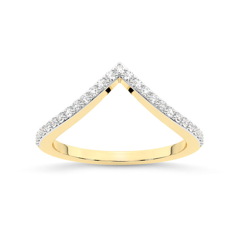 14kt Yellow Gold Edda Wedding Band (1/3 Ct. Tw.) front image