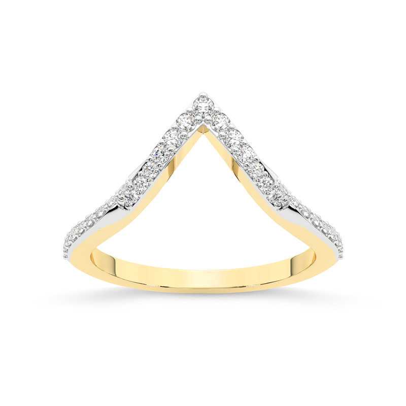 14kt Yellow Gold Dulce Wedding Band (1/4 Ct. Tw.) front image