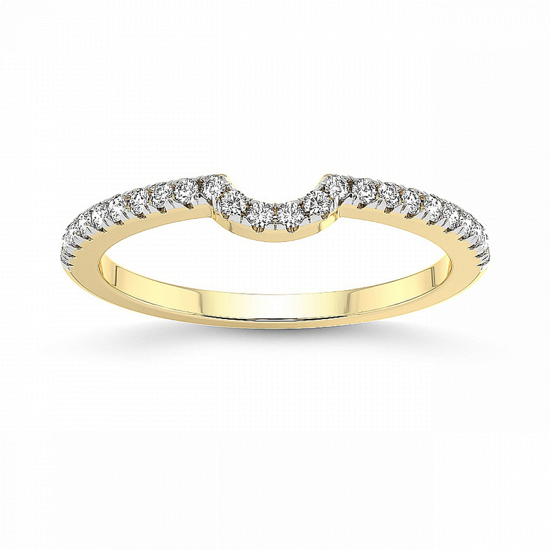 18kt Yellow Gold Aya Wedding Band (1/3 Ct. Tw.) front image