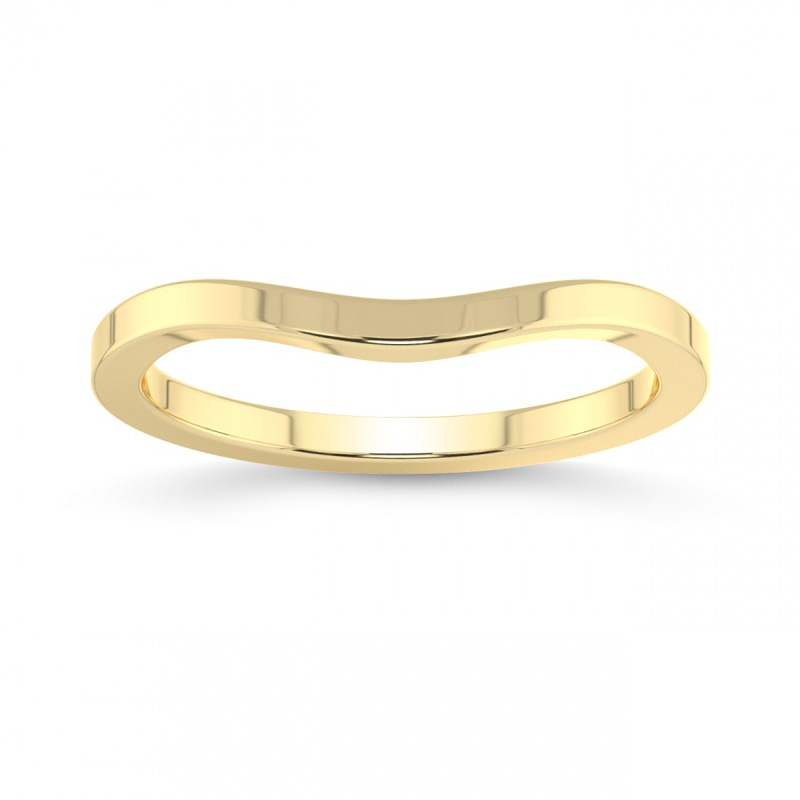 14kt Yellow Gold Gwyn Wedding Band front image
