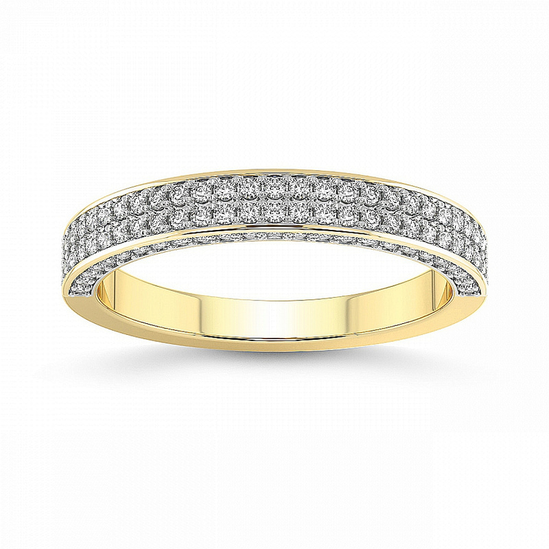 14kt Yellow Gold Emi Wedding Band (1/2 Ct. Tw.) front image