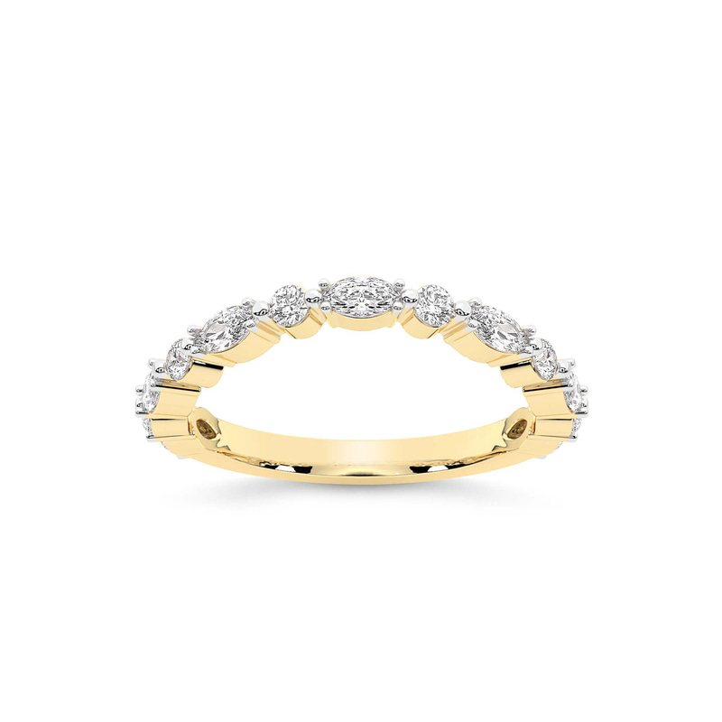 18kt Yellow Gold May Wedding Band (7/8 Ct. Tw.) front image