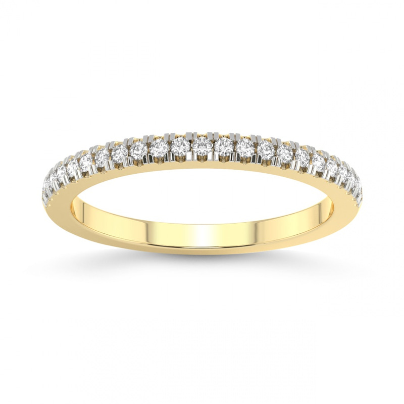 18ct Yellow Gold Gala Wedding Band (1/4 Ct. Tw.) front image