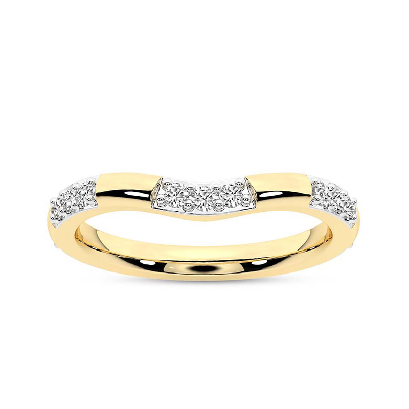 18kt Yellow Gold Scarlett Wedding Band (1/3 Ct. Tw.) front image