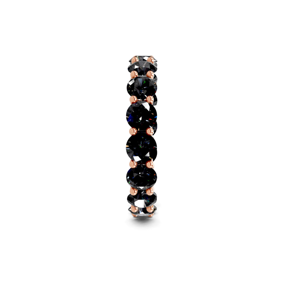 14kt Rose Gold Neveah Round Lab Diamond Eternity Ring (8 Ct. Tw.) left