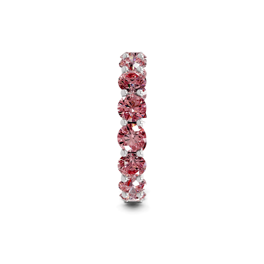 Platinum Neveah Round Lab Diamond Eternity Ring (7 Ct. Tw.) left