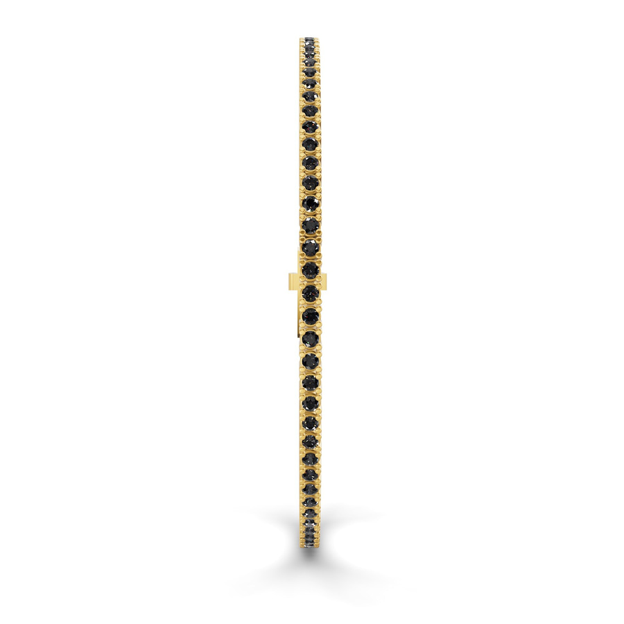 14kt Yellow Gold Darcy Round Lab Diamond Tennis Bracelet (10 Ct. Tw.) standing product image one