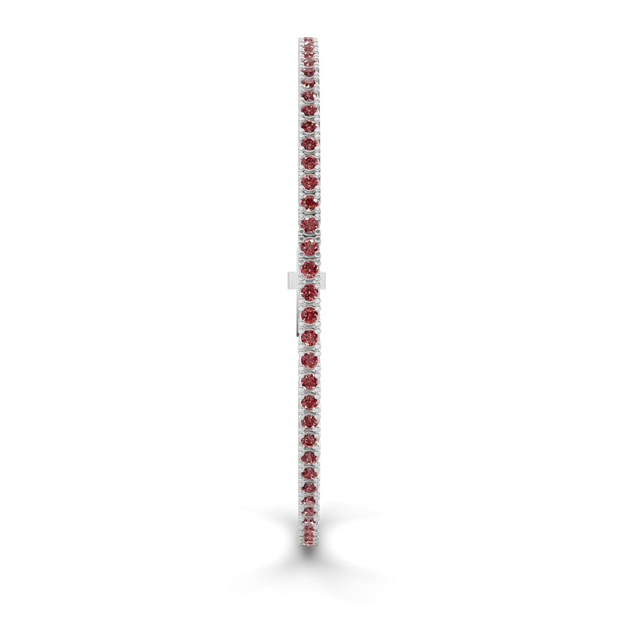14kt White Gold Darcy Round Lab Diamond Tennis Bracelet (4 Ct. Tw.) standing product image one
