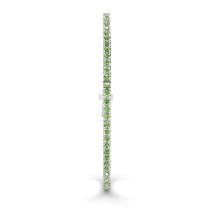Platinum Darcy Round Lab Diamond Tennis Bracelet (25 Ct. Tw.) standing product image one