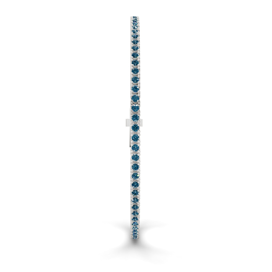 Platinum Darcy Round Lab Diamond Tennis Bracelet (25 Ct. Tw.) standing product image one