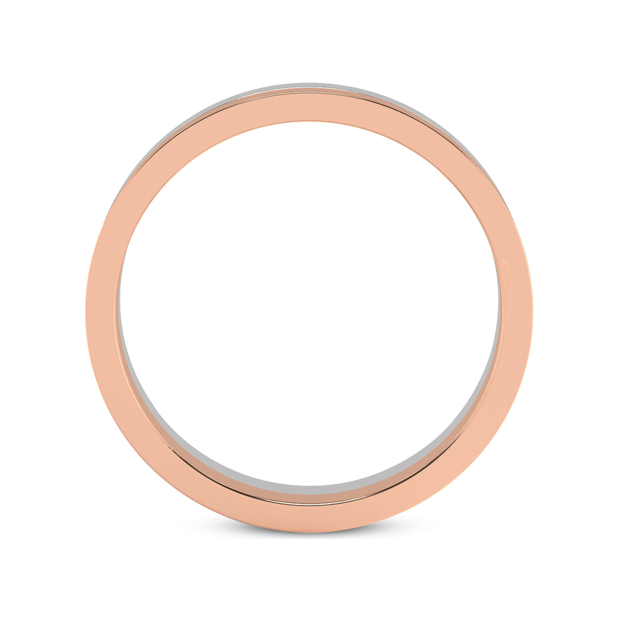 10kt Rose Gold Amour Couple Rings (1/8 Ct. Tw.) right