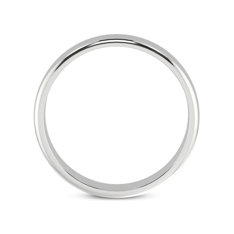 10kt White Gold Timeless Love Couple Rings right