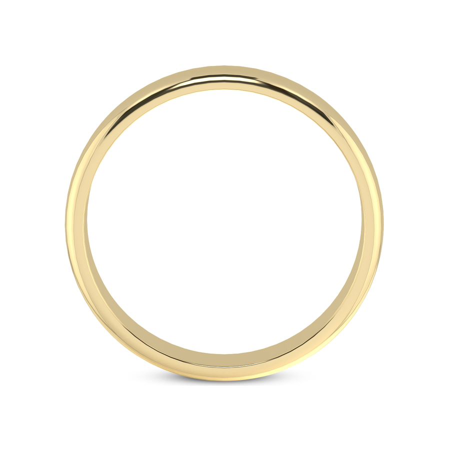 14kt Yellow Gold Timeless Love Couple Rings right