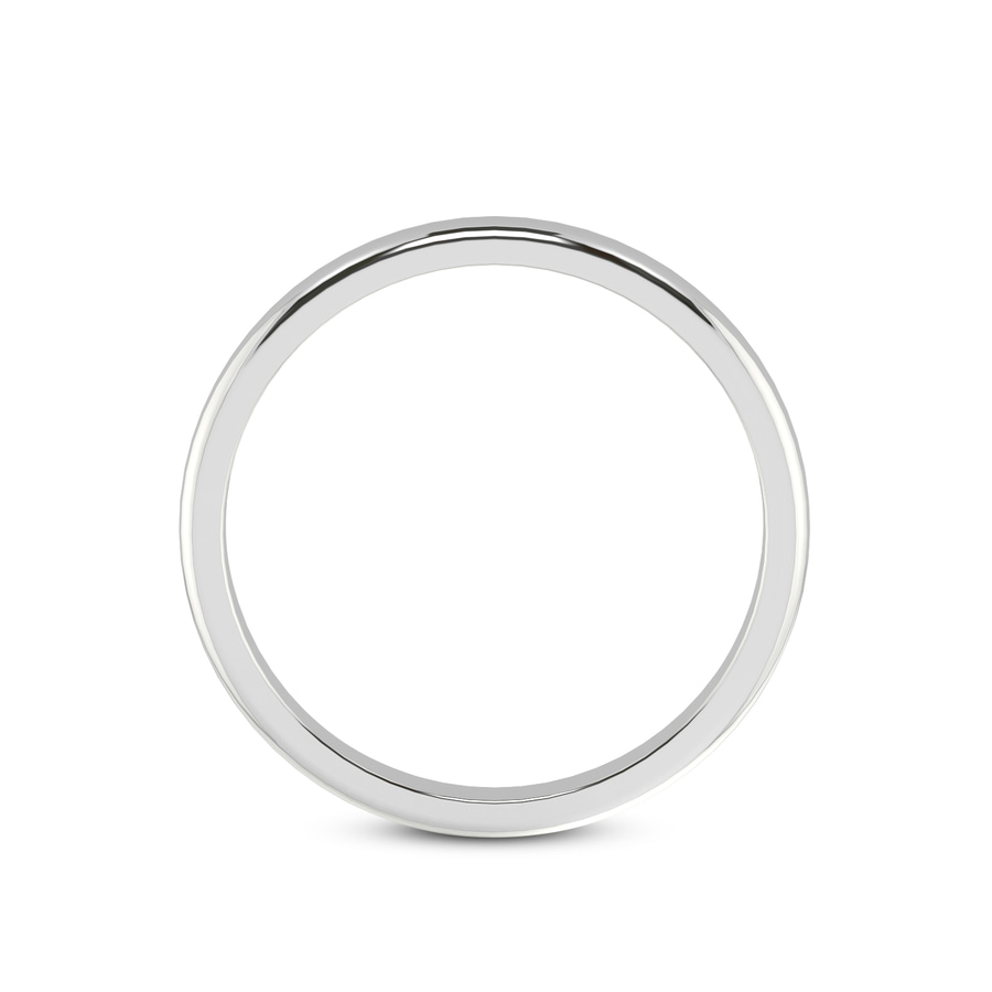 10kt White Gold Timeless Love Couple Rings her right