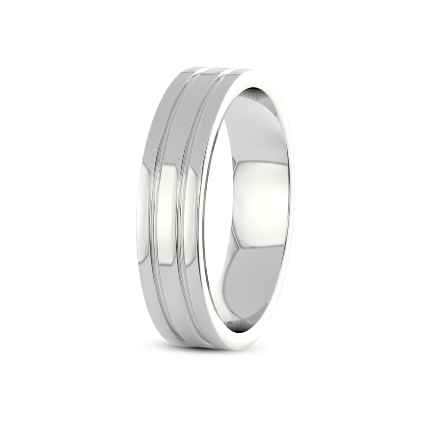 Platinum Passion Couple Rings left