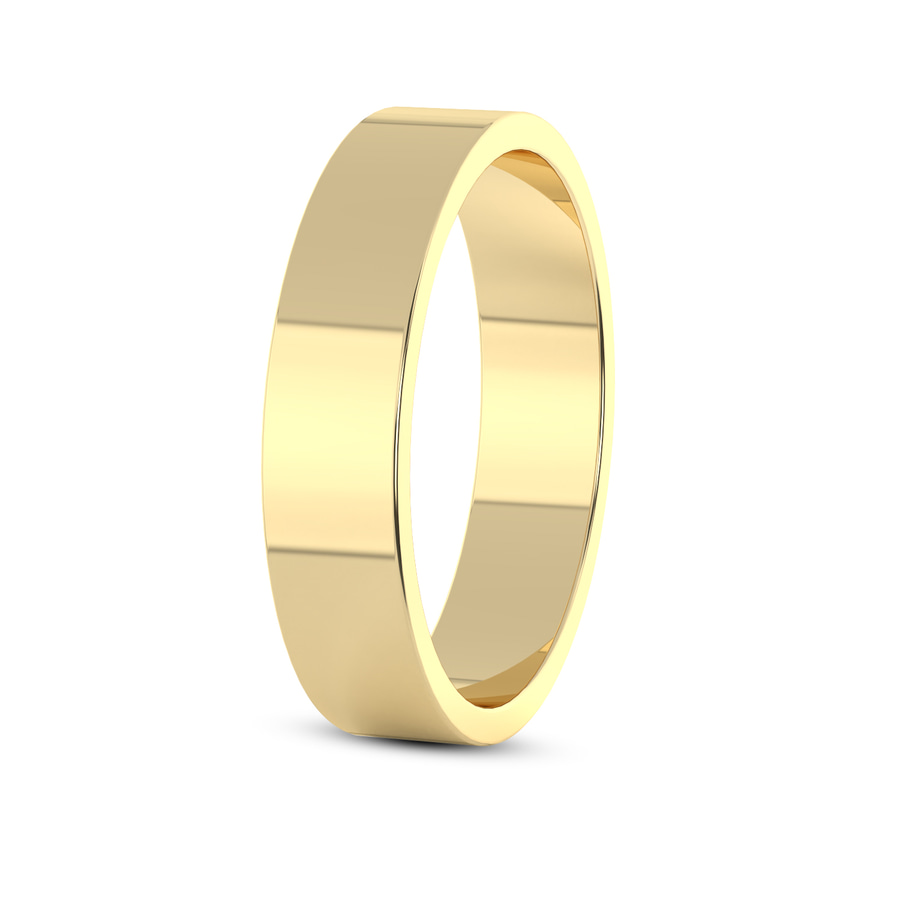 18kt Yellow Gold Beau Couple Rings (1/10 Ct. Tw.) left