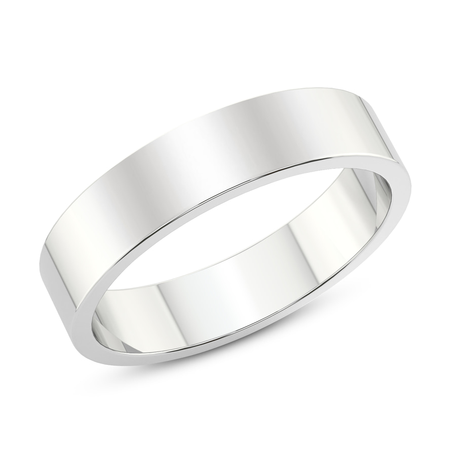 10kt White Gold Beau Couple Rings (1/10 Ct. Tw.) top