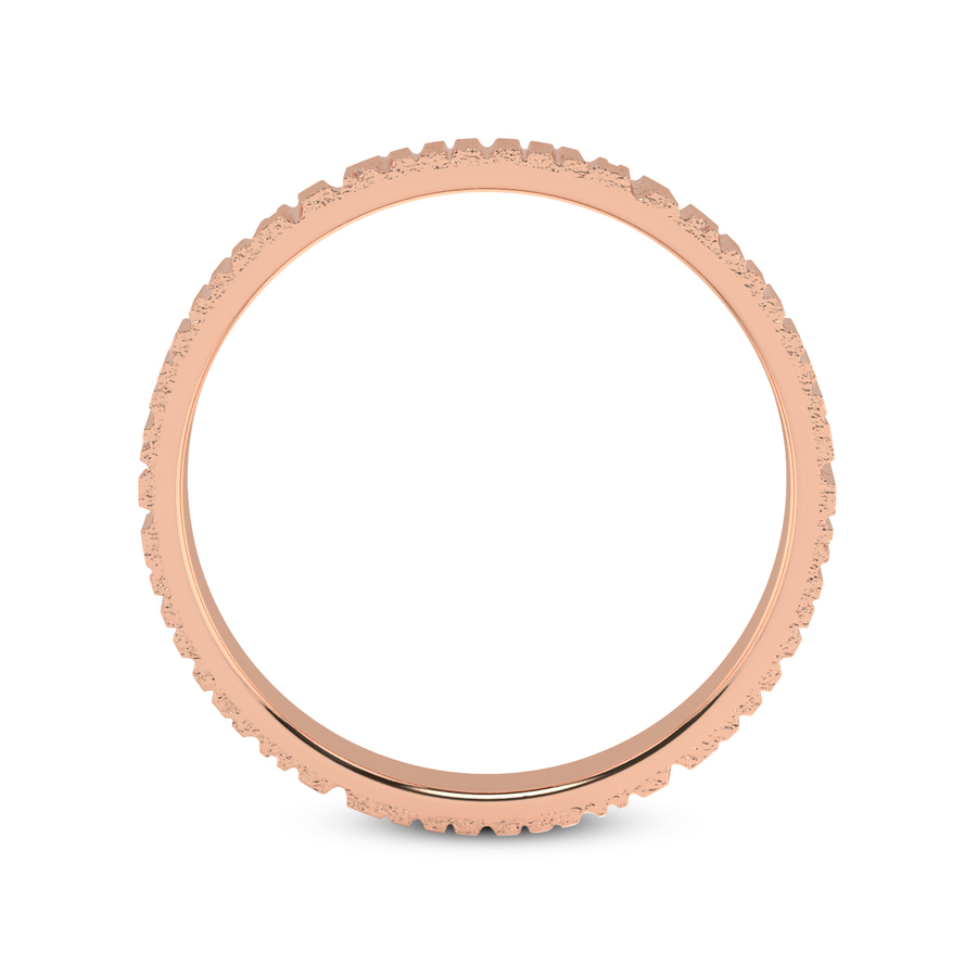 14kt Rose Gold Classic His & Her Couple Rings right