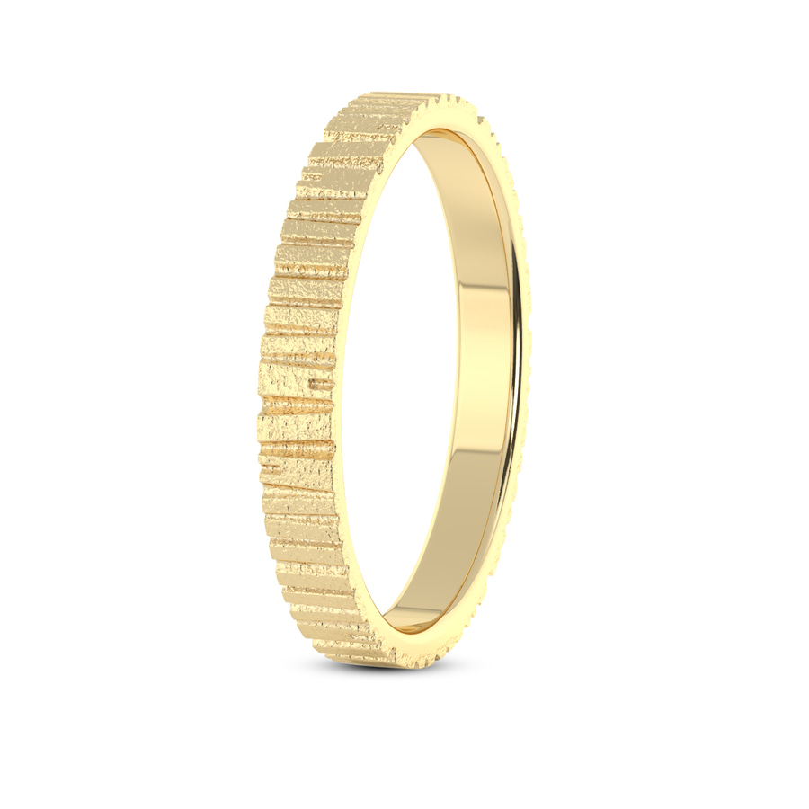 10kt Yellow Gold Classic His & Her Couple Rings left