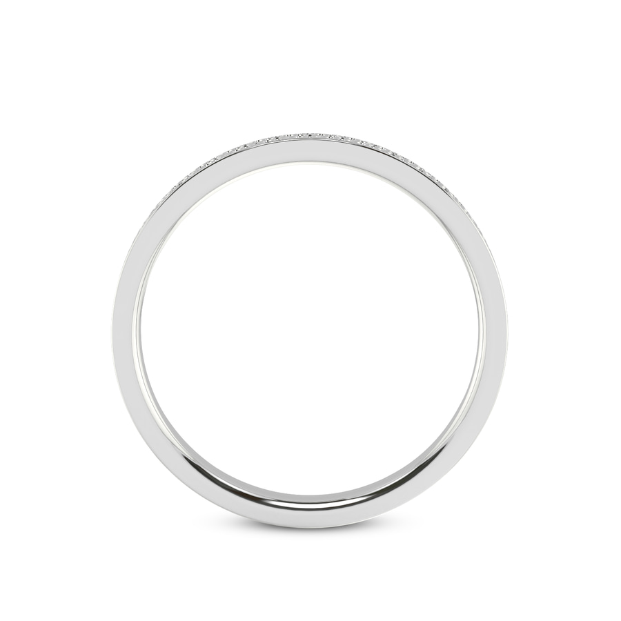 Platinum Endless Love Couple Rings her right