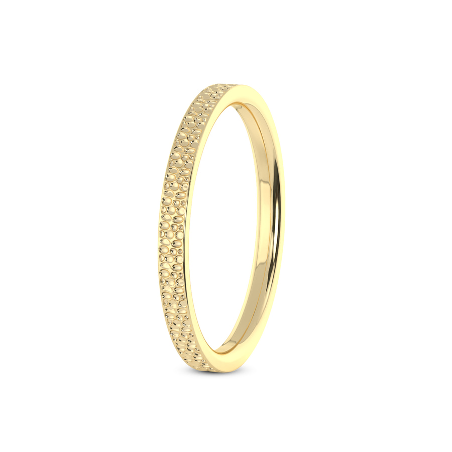 10kt Yellow Gold Endless Love Couple Rings her left