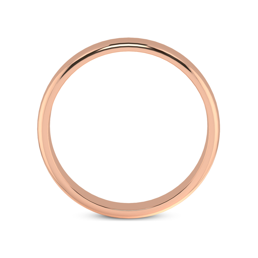 14kt Rose Gold Heritage Men's Band right